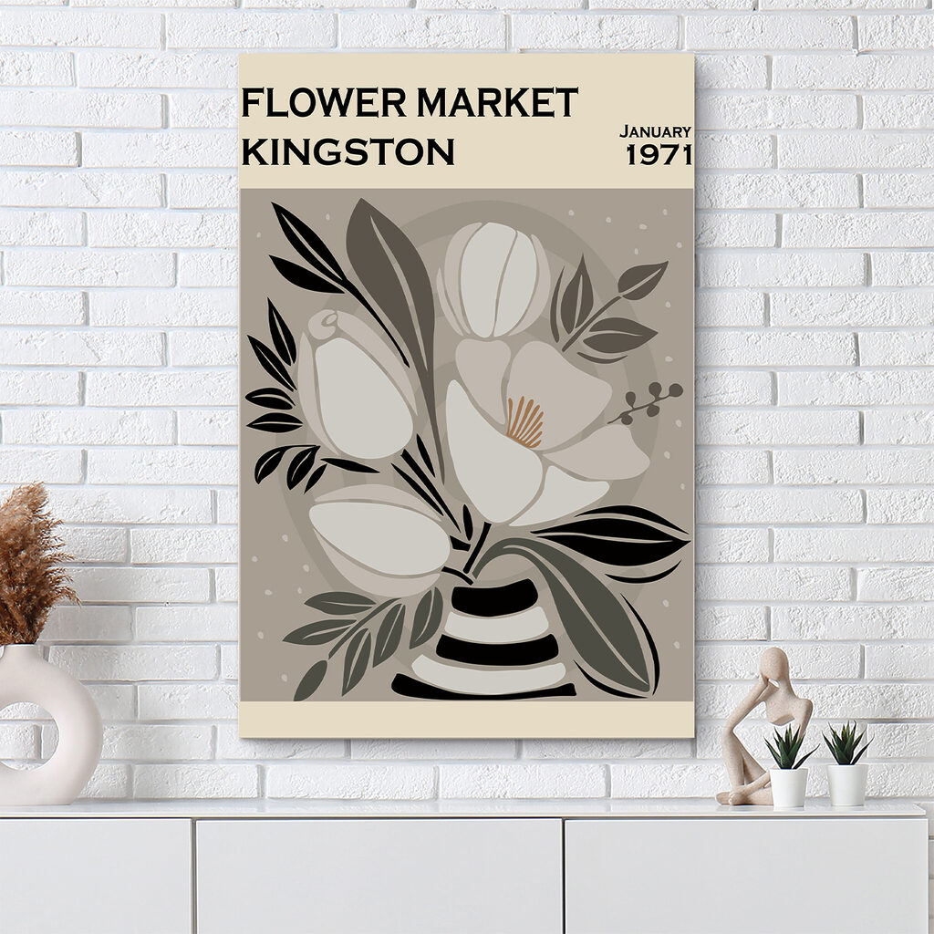 A white flowers with black leaves