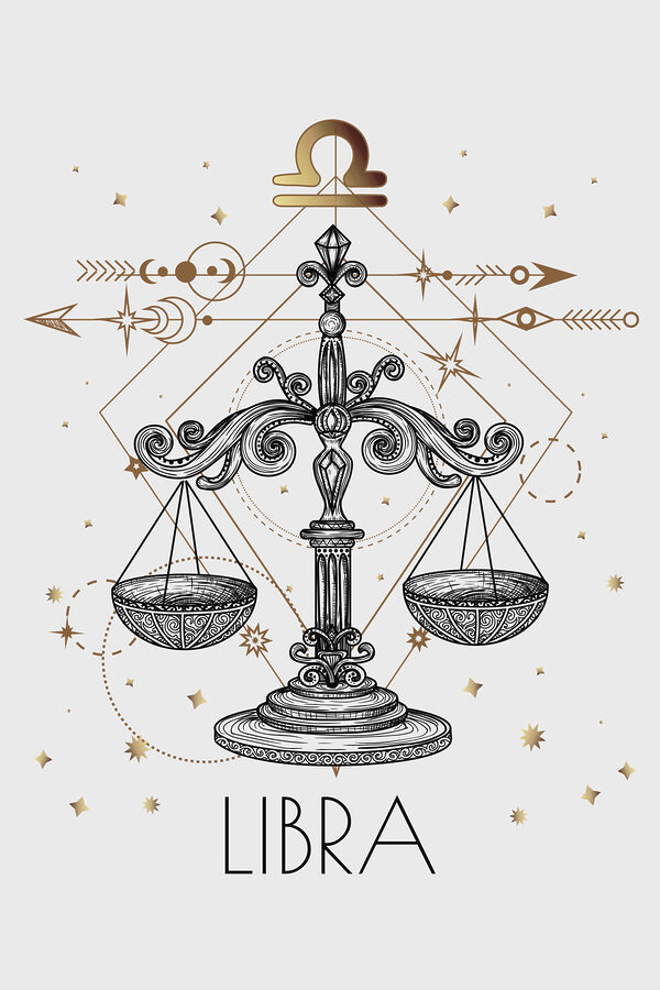 Egy rajz a libra csillagjegyről Egy rajz a libra csillagjegyről