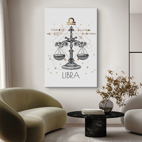 Egy rajz a libra csillagjegyről Egy rajz a libra csillagjegyről