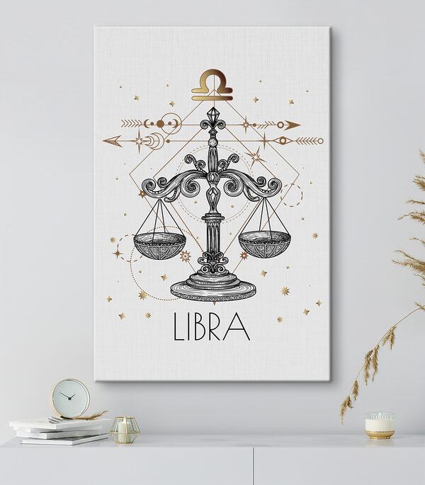 Egy rajz a libra csillagjegyről Egy rajz a libra csillagjegyről