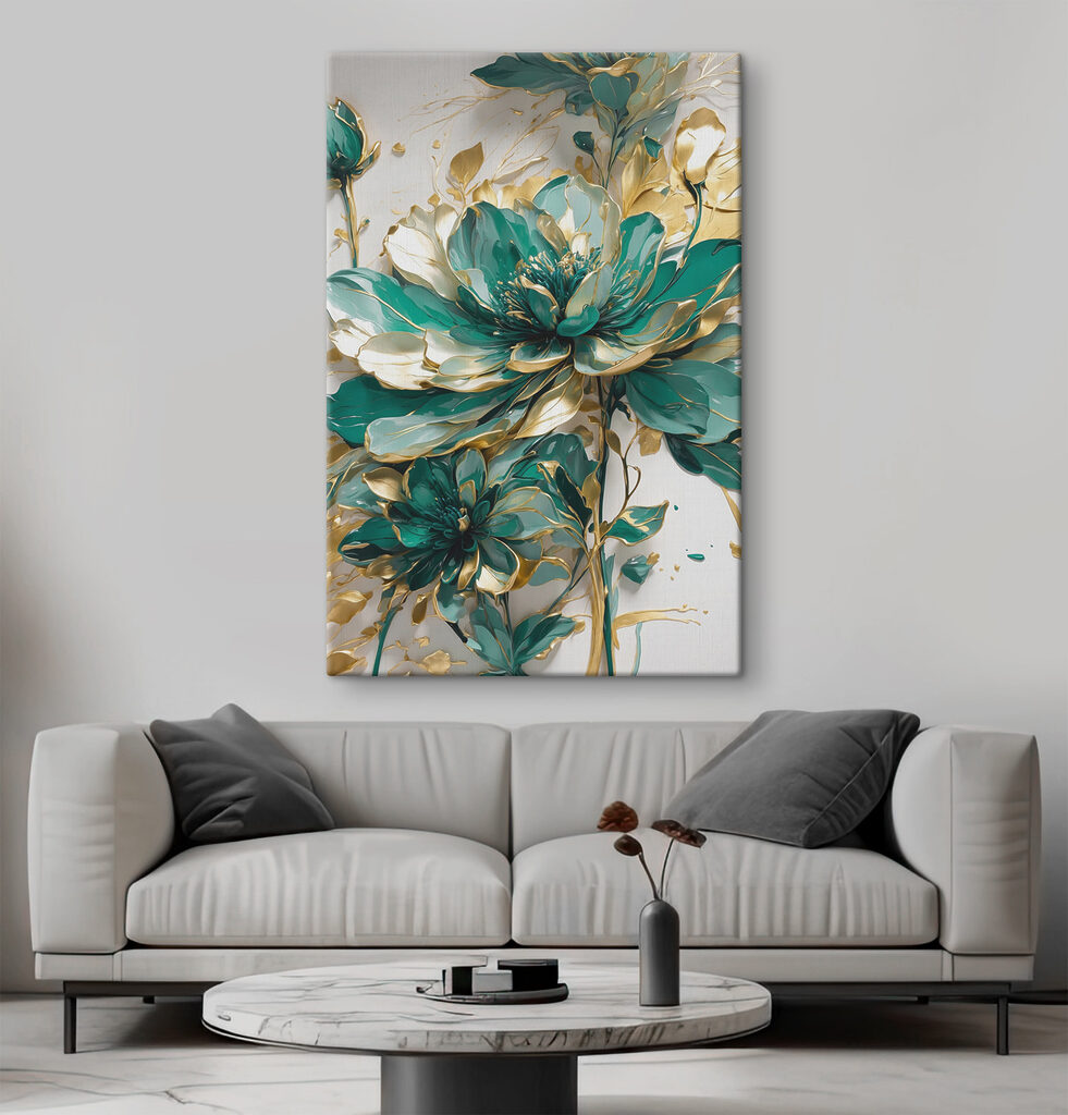 A close up of a flower