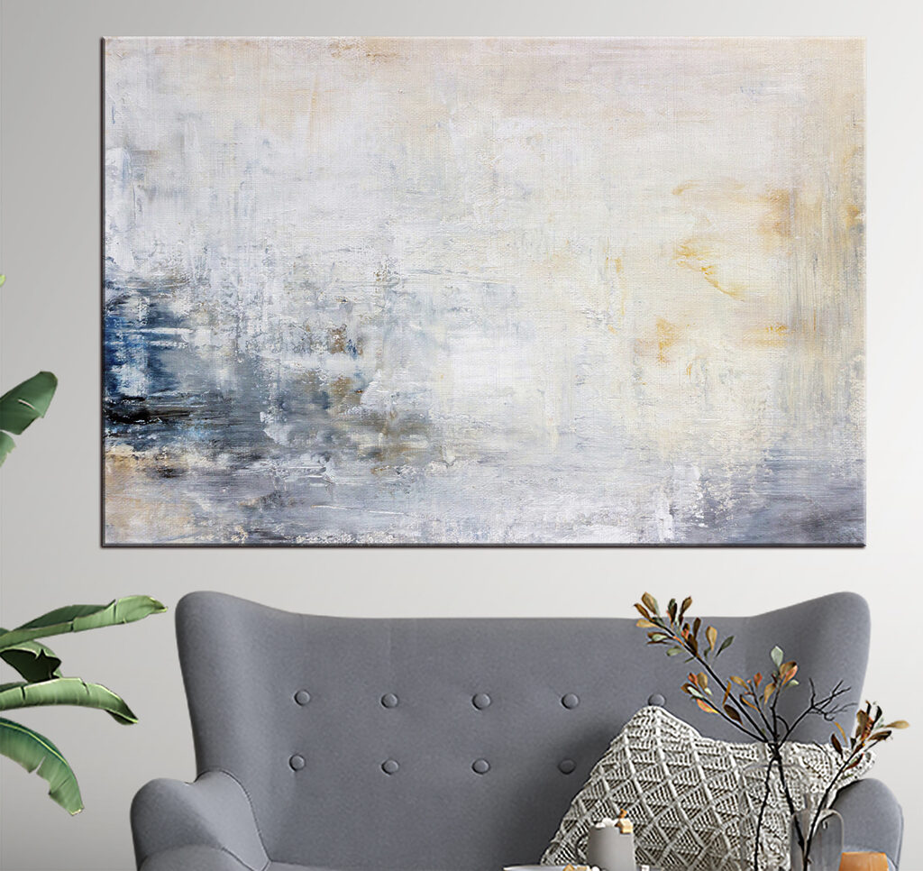 A white and blue background A white and blue background