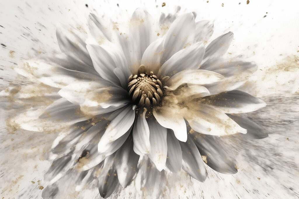 Elegant flower in soft tones Elegant flower in soft tones