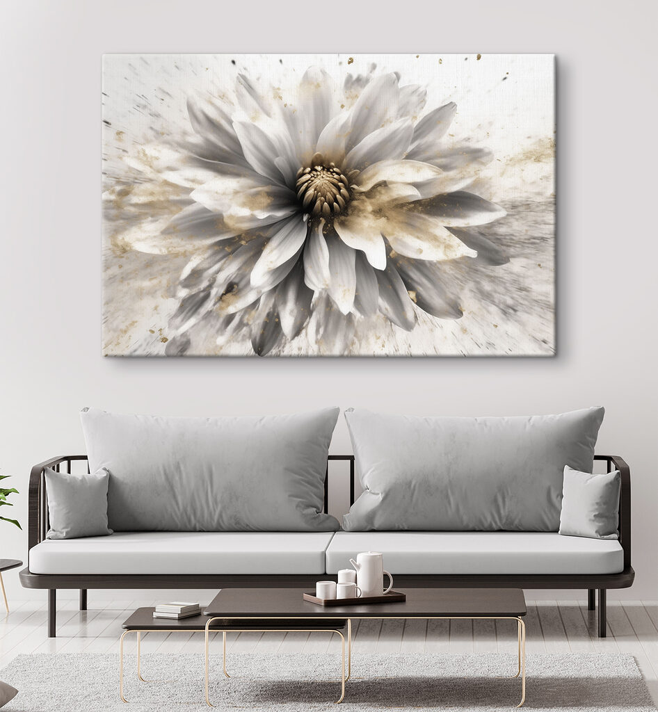 Elegant flower in soft tones Elegant flower in soft tones