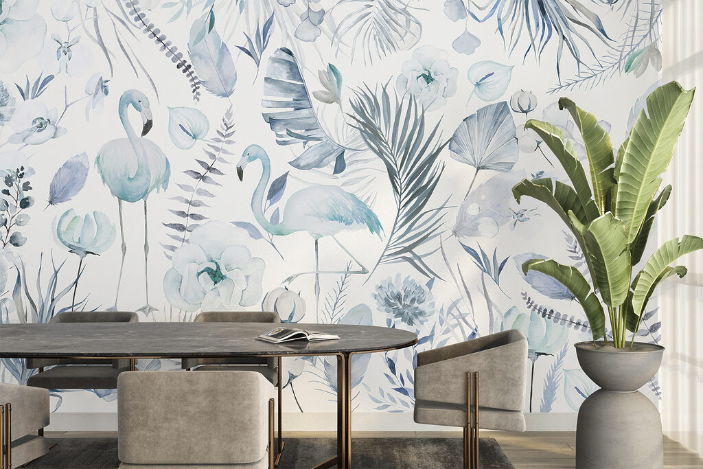 Flamingók és virágok mintája w00507v1piq23 1024x683 - Flamingók és virágok mintája - tegory