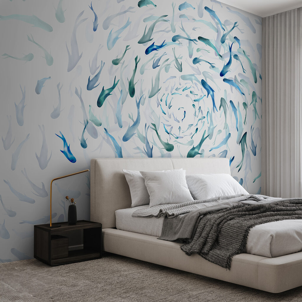 Egy csoport hal úszik egy spirálban w00510pib1ms 1024x1024 - Egy csoport hal úszik egy spirálban - tegory