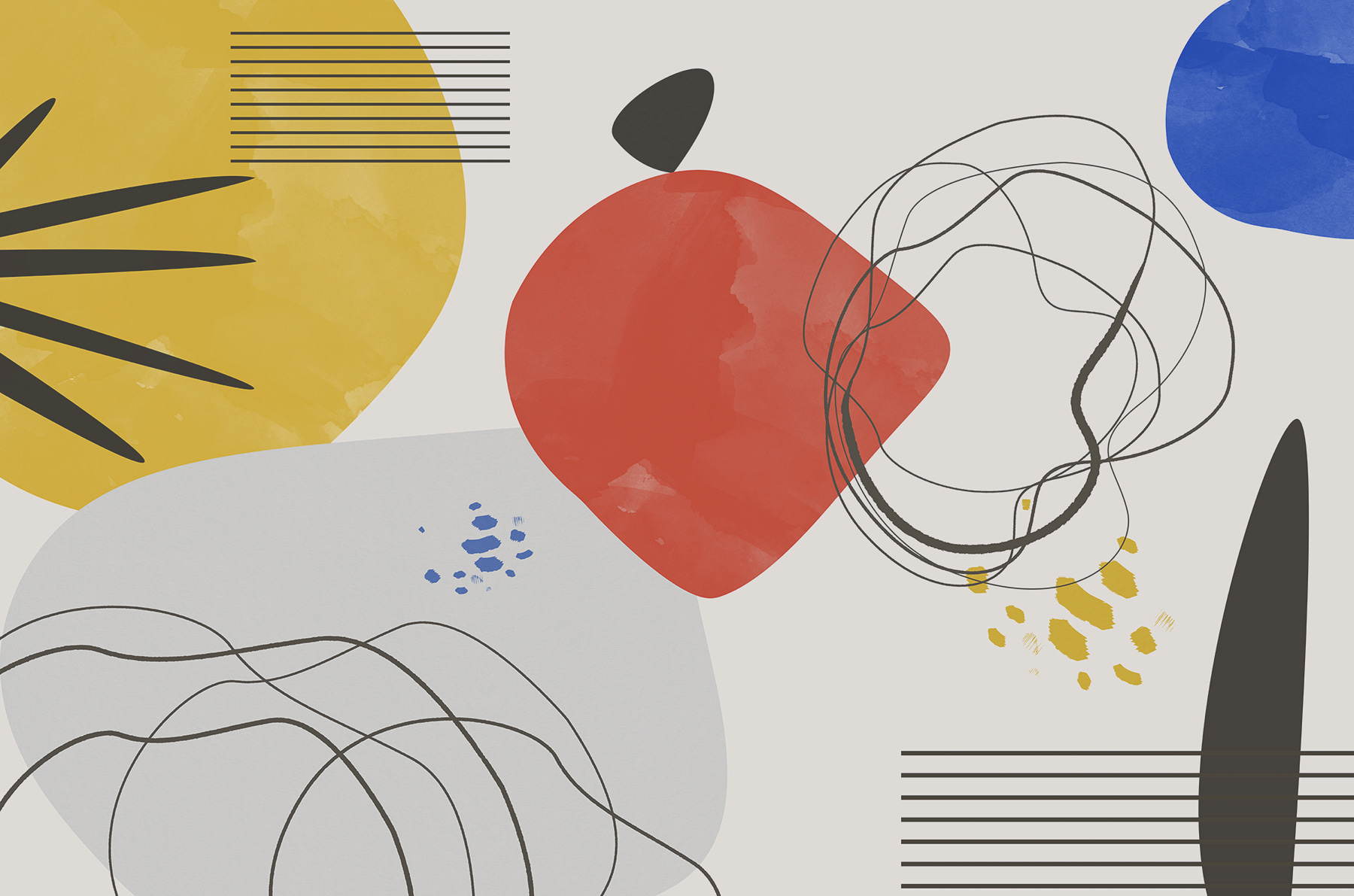 w00514p - Színes műalkotás vonalakkal és körökkel - tegory