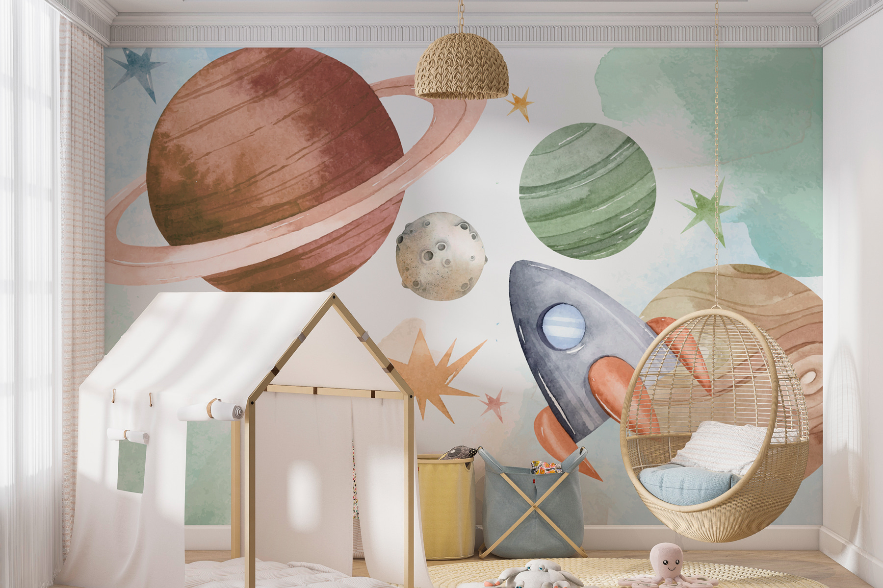 w00539pir10mr - Rakéta és bolygók az űrben - tegory