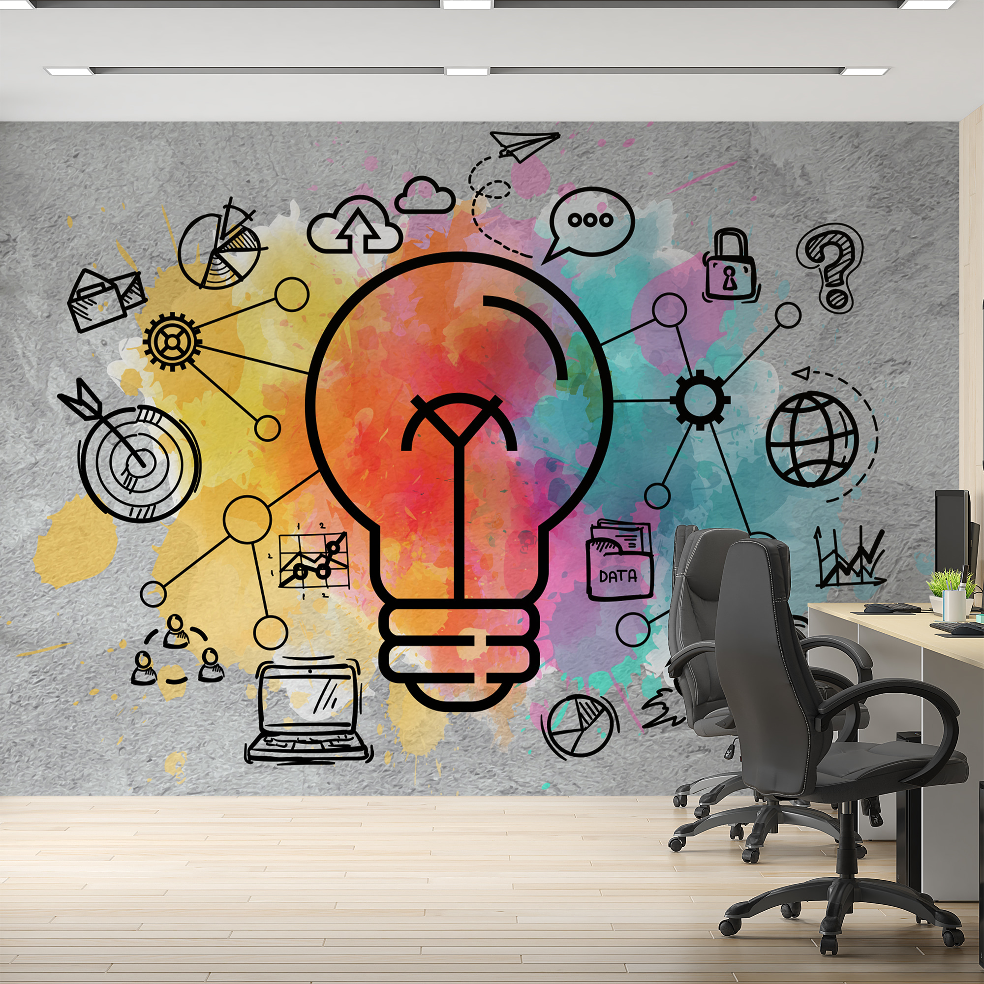 w00614piw3ms - Egy izzó színes háttérrel - tegory