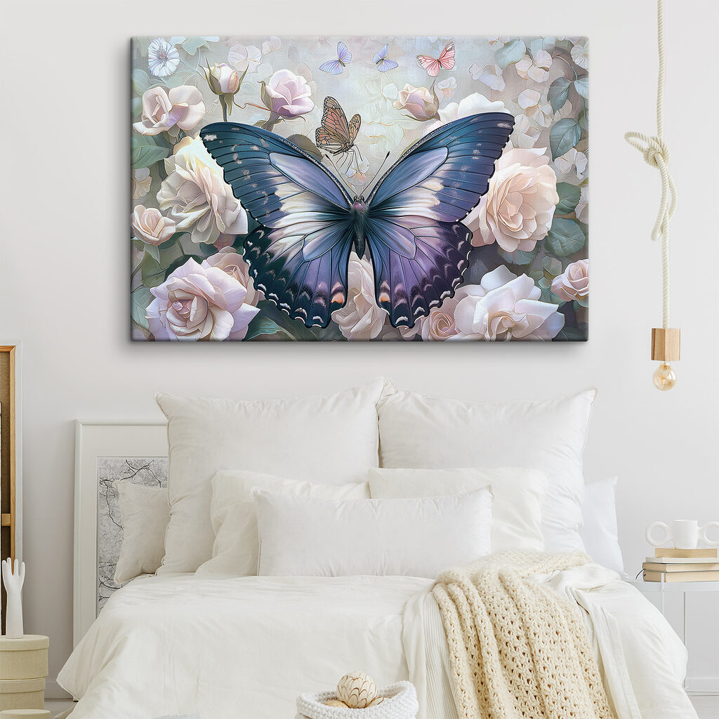 A butterfly on a flower A butterfly on a flower