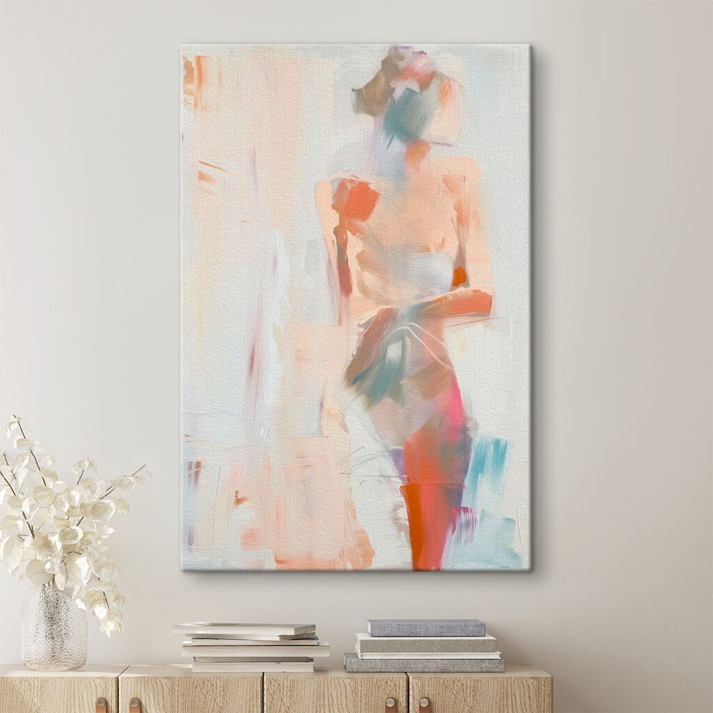 A painting of a woman A painting of a woman