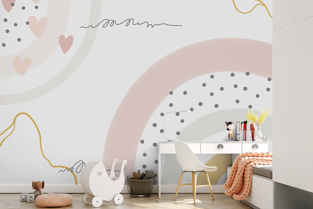 u99373pir2r 1024x683 - Fehér háttér rózsaszín és szürke körökkel és pöttyökkel - tegory