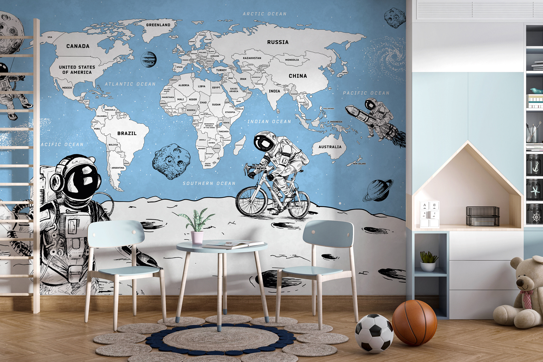 Rajz két űrhajósról a Holdon w00473pir1mr - Rajz két űrhajósról a Holdon - tegory