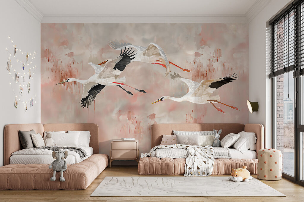 A group of birds flying in the sky A group of birds flying in the sky