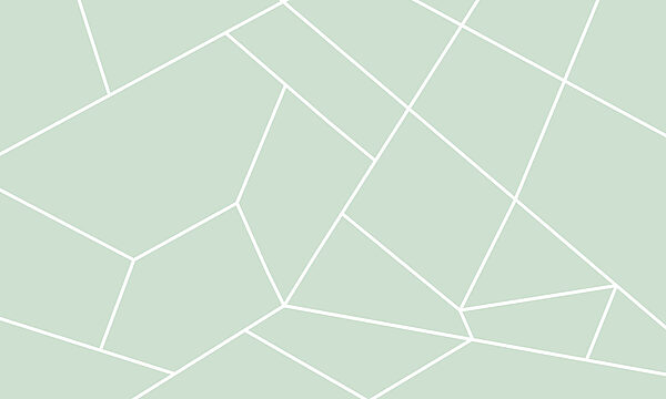 A white lines on a green background