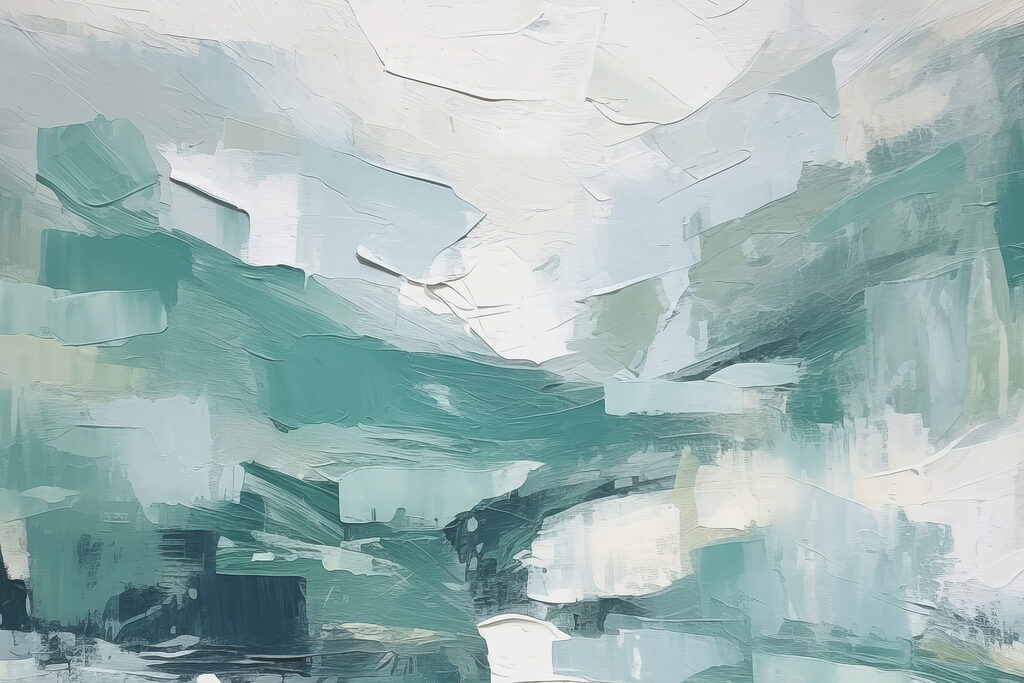 A painting of a landscape A painting of a landscape