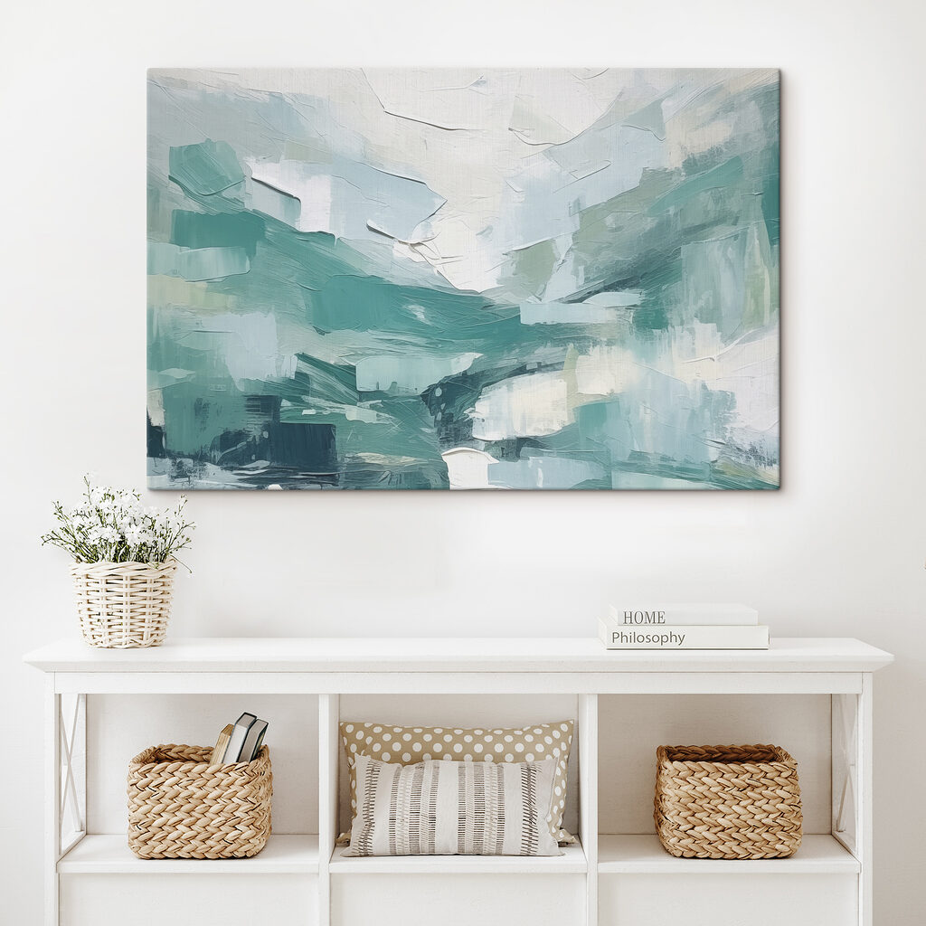 A painting of a landscape A painting of a landscape