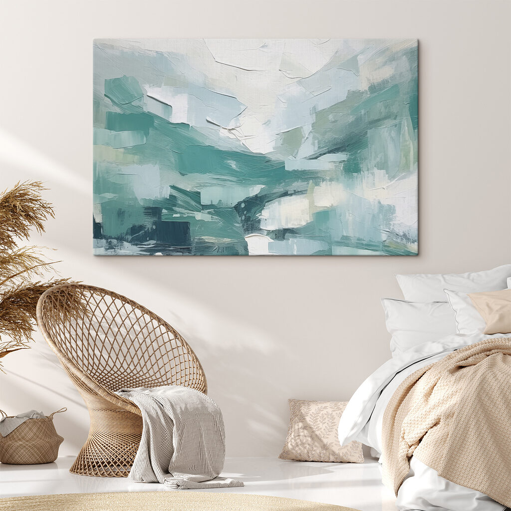 A painting of a landscape A painting of a landscape