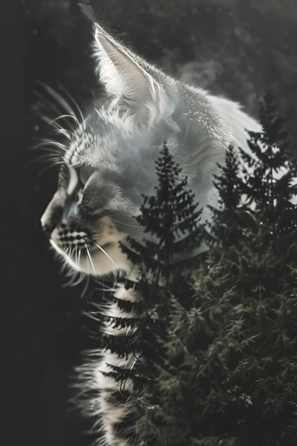A cat looking out of a window A cat looking out of a window