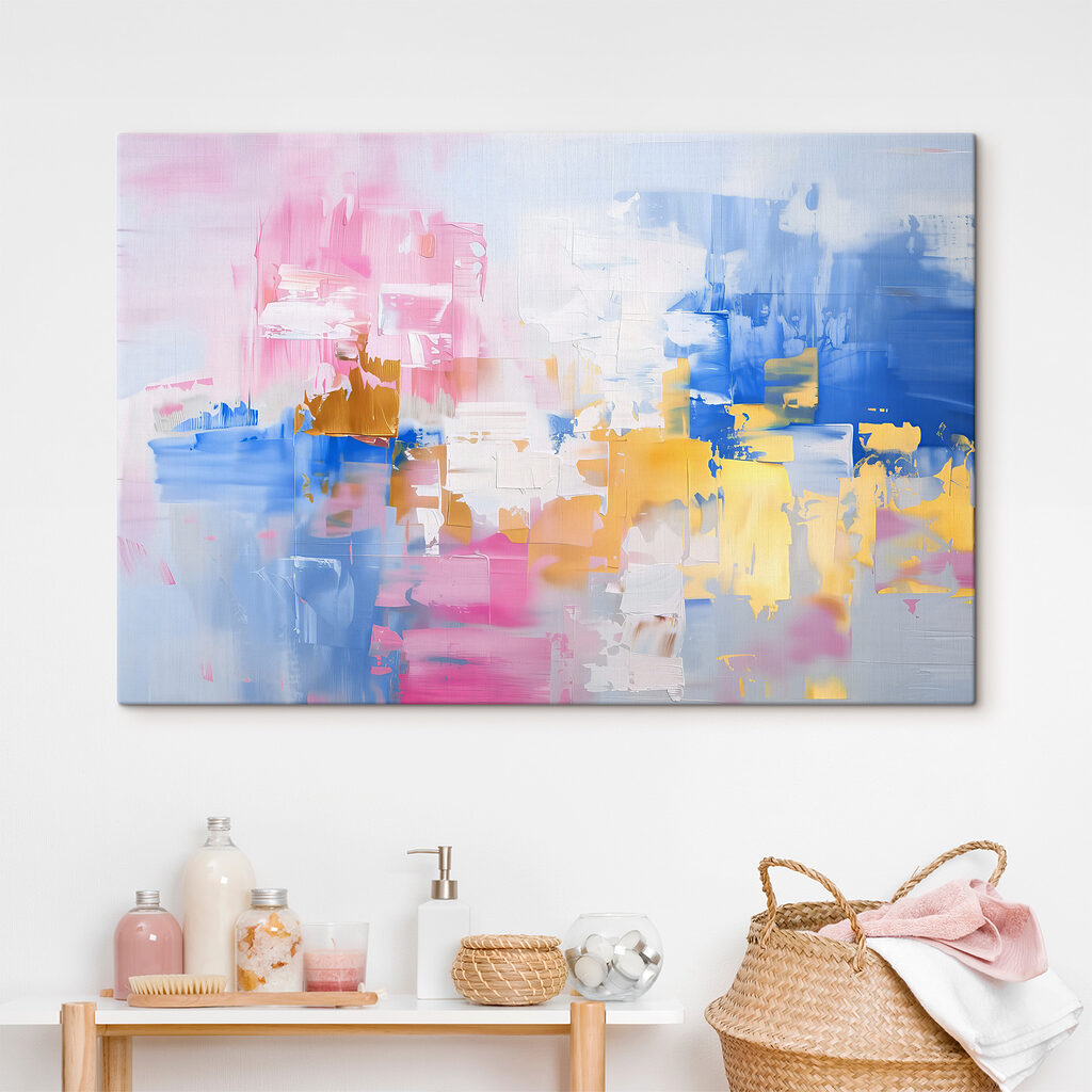 A painting of different colors A painting of different colors