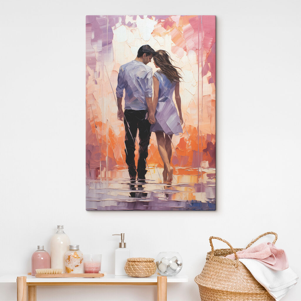 A man and woman holding hands A man and woman holding hands