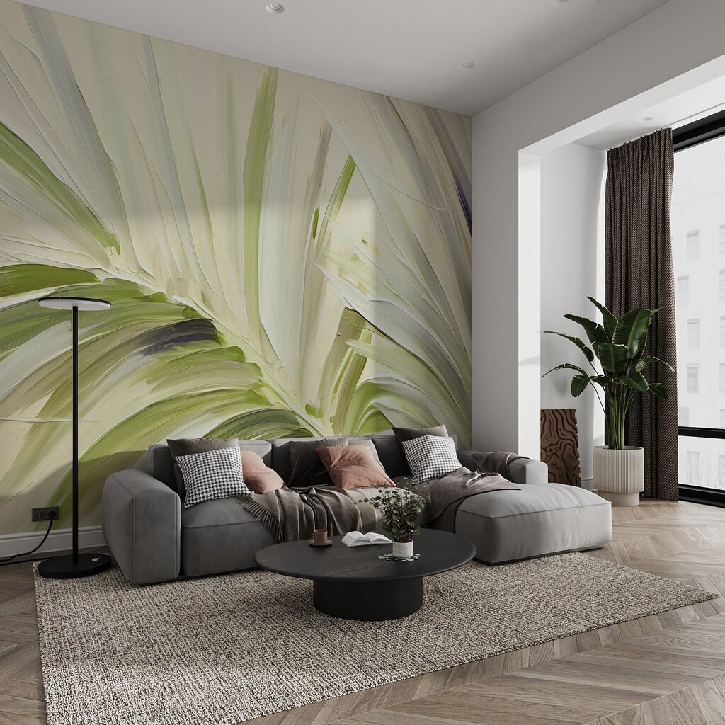 A close up of a leaf