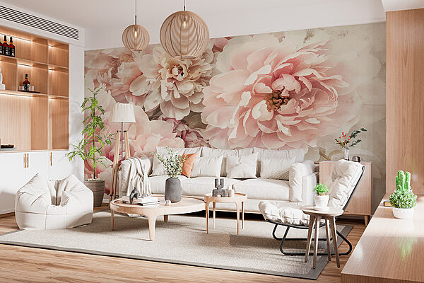 A group of pink flowers A group of pink flowers