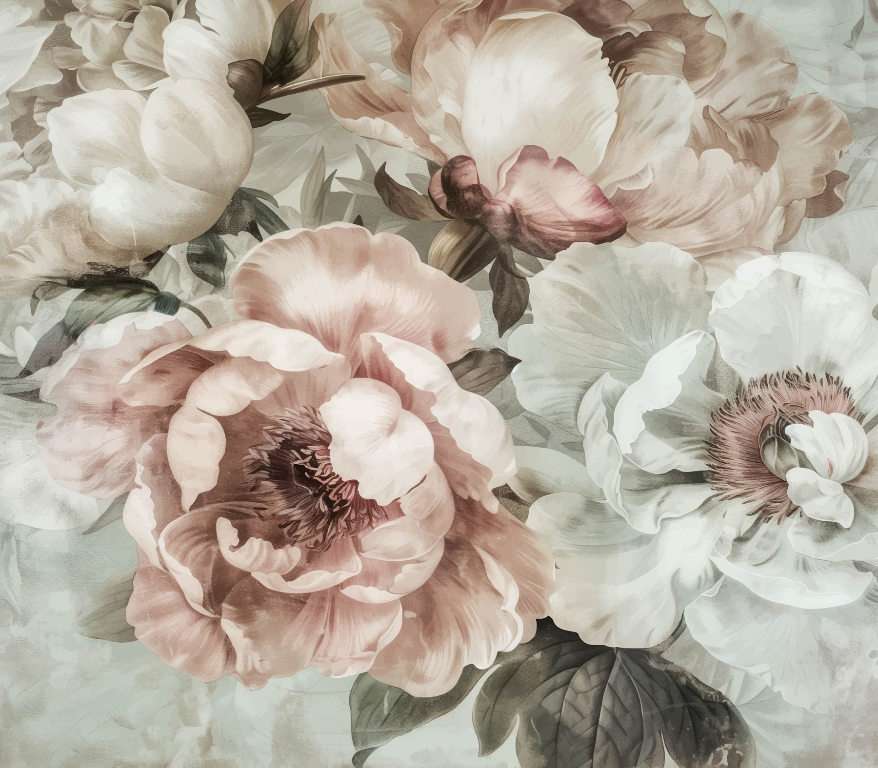 A close up of flowers