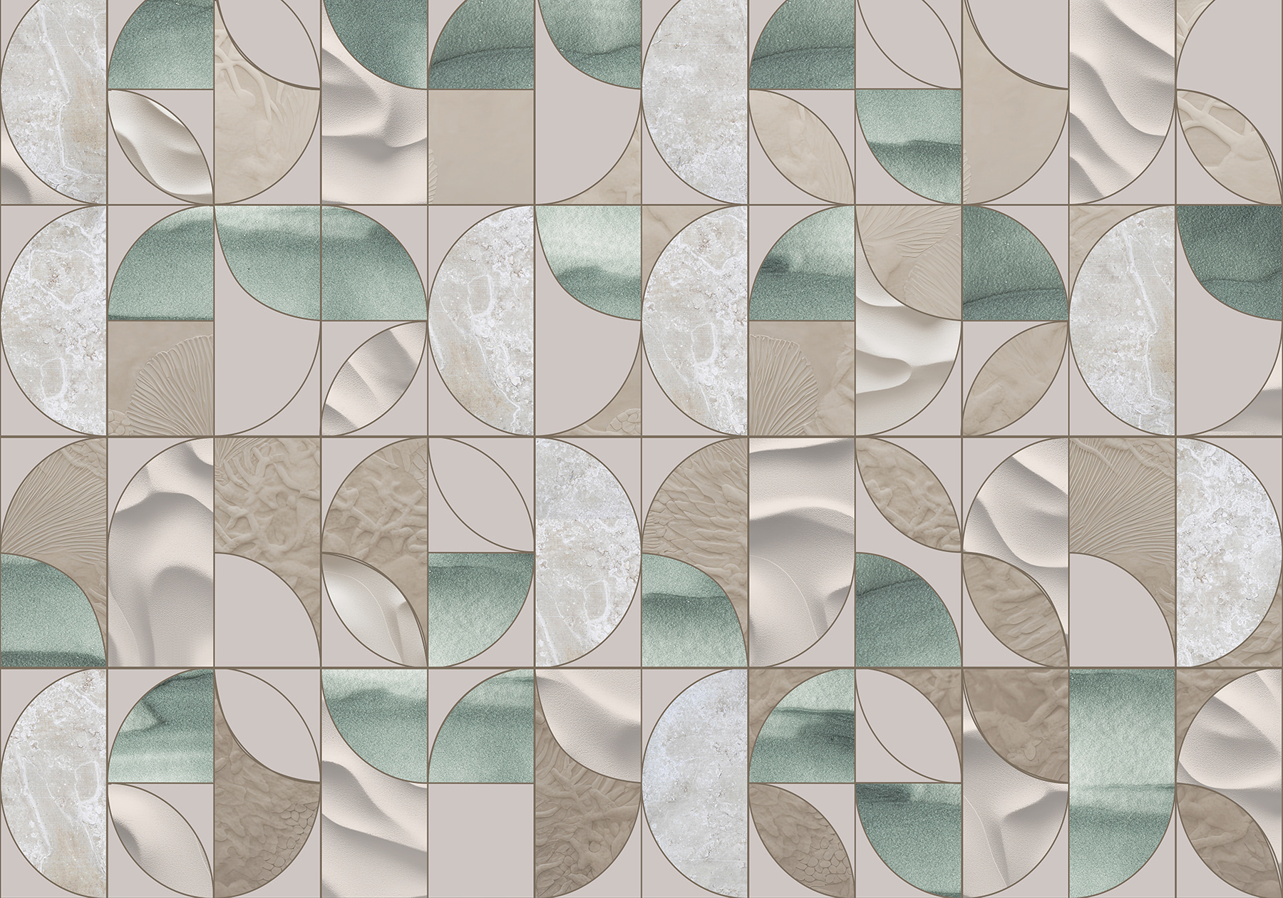 Pattern of circles and circles Pattern of circles and circles