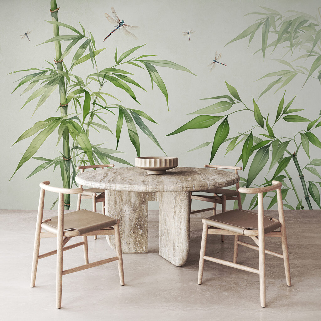 Dragonflies on a bamboo branch Dragonflies on a bamboo branch