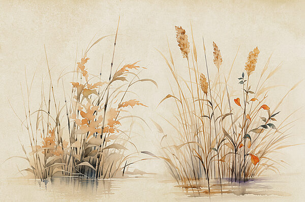 Watercolor painting of plants Watercolor painting of plants