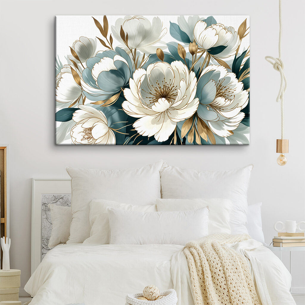 Beautiful blossoms in soft hues