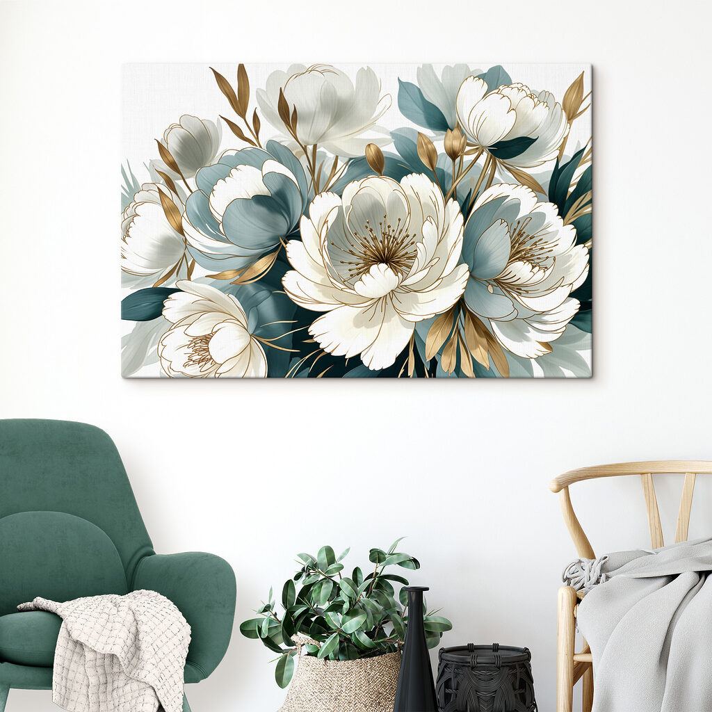 Beautiful blossoms in soft hues