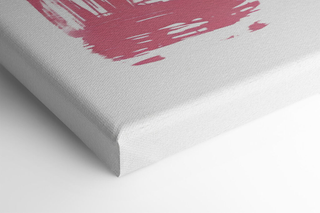 Pink painted word Pink painted word