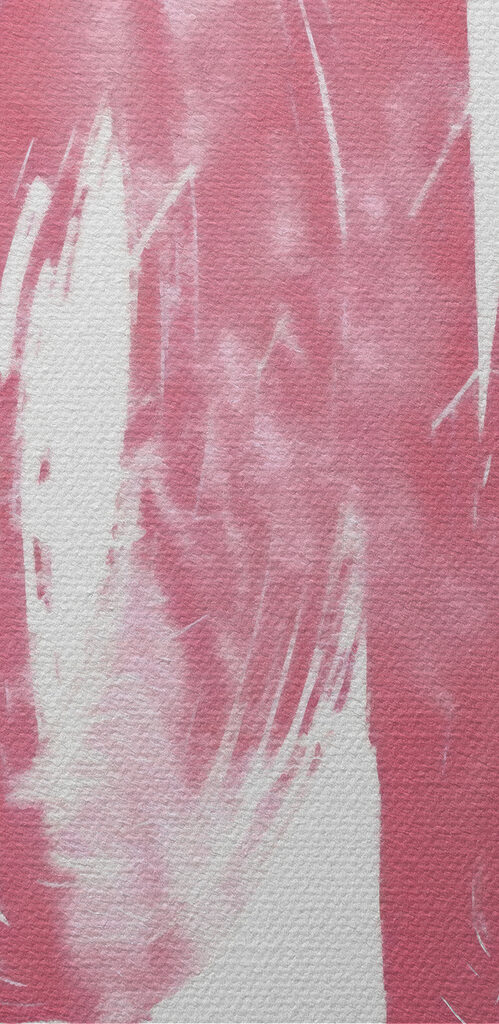 Pink painted word Pink painted word