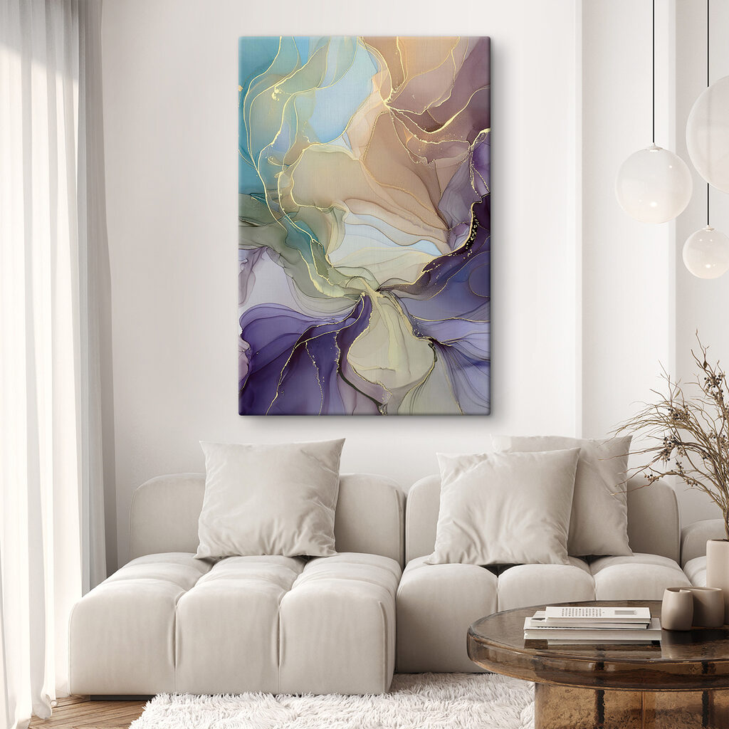 Swirling colors in soft harmony Swirling colors in soft harmony