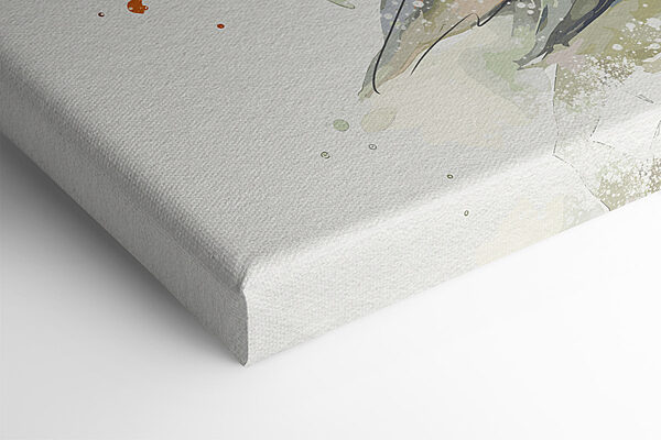 Painting of a sunflower