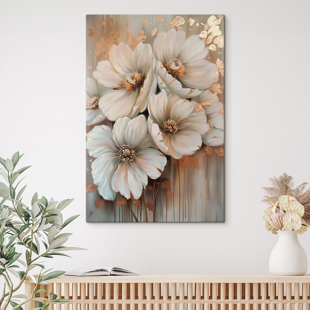 Elegant blossoms with soft hues