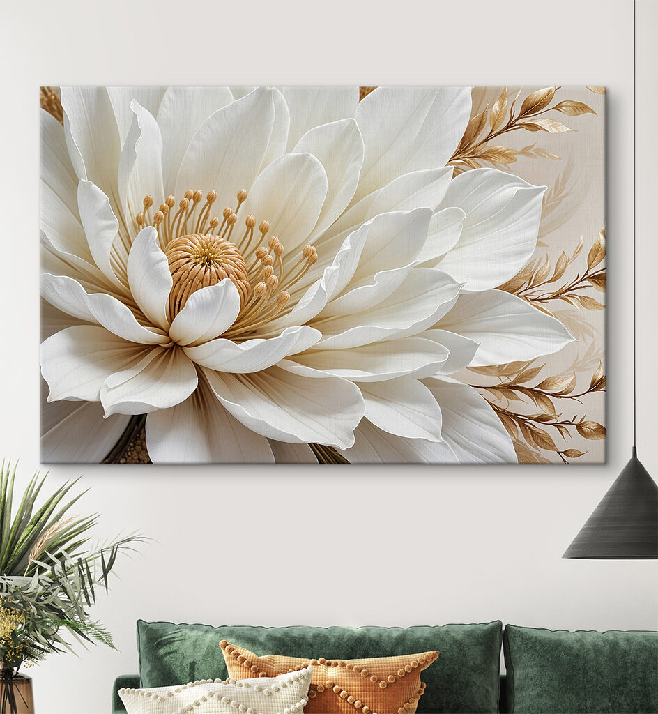 Close up of a white flower