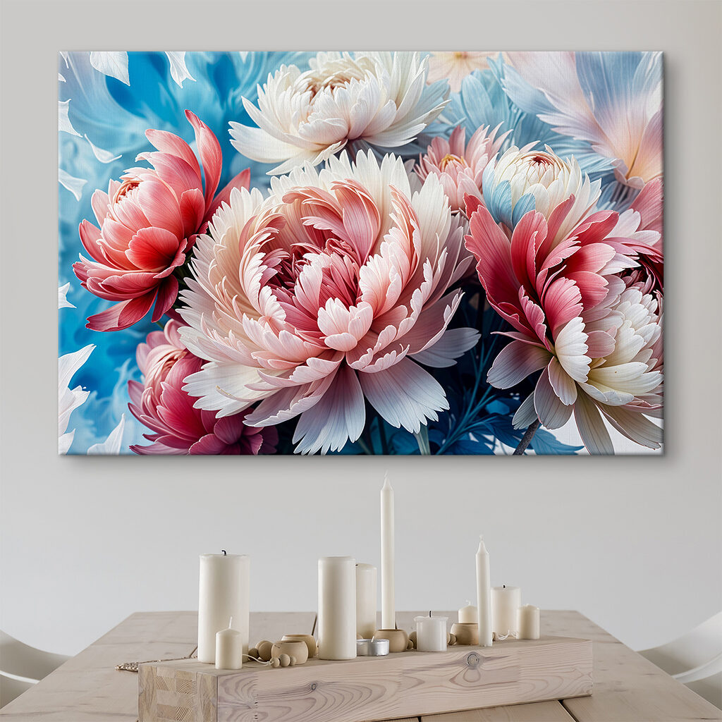 Vibrant blooms in harmonious colors Vibrant blooms in harmonious colors