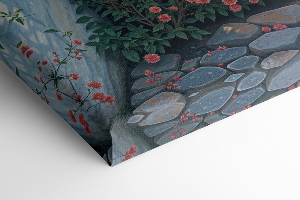 Stairs leading to a beach