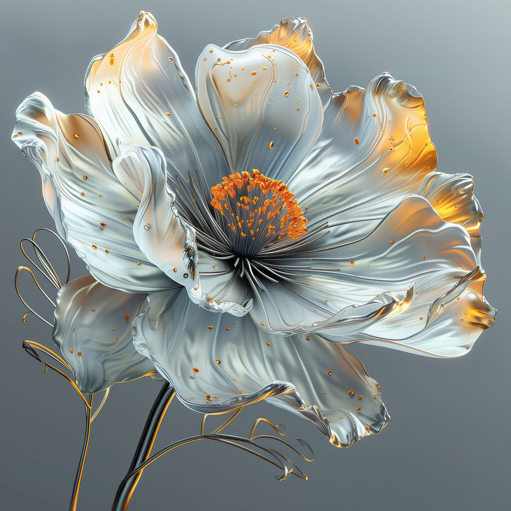 Elegant flower with delicate details Elegant flower with delicate details