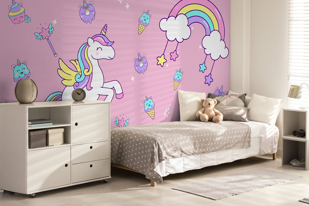 Unicorn and ice cream and ice cream