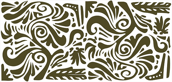 Pattern of leaves and branches