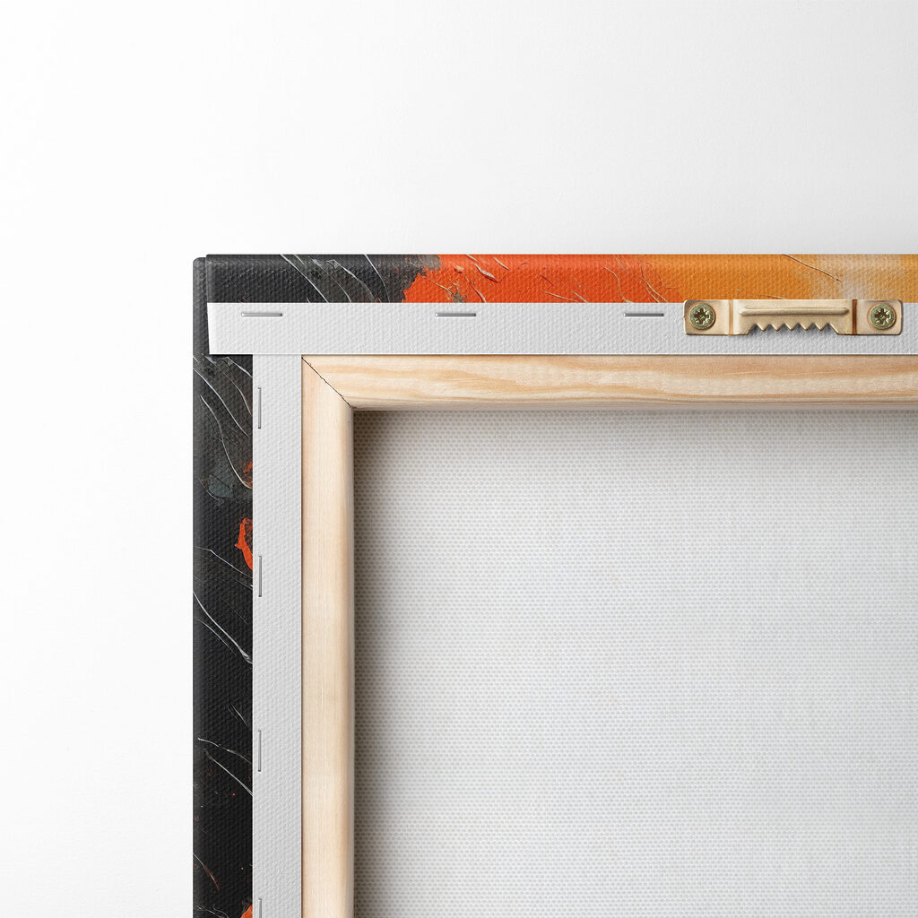 Painting of red flowers Painting of red flowers