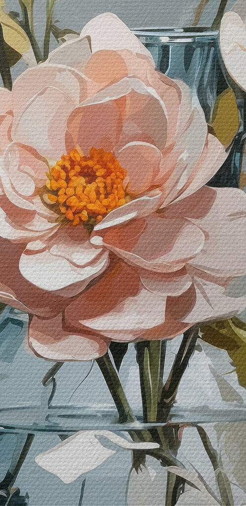 Vase with flowers in it