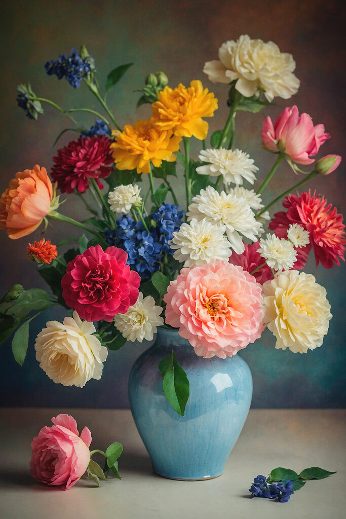 Vase of flowers Vase of flowers