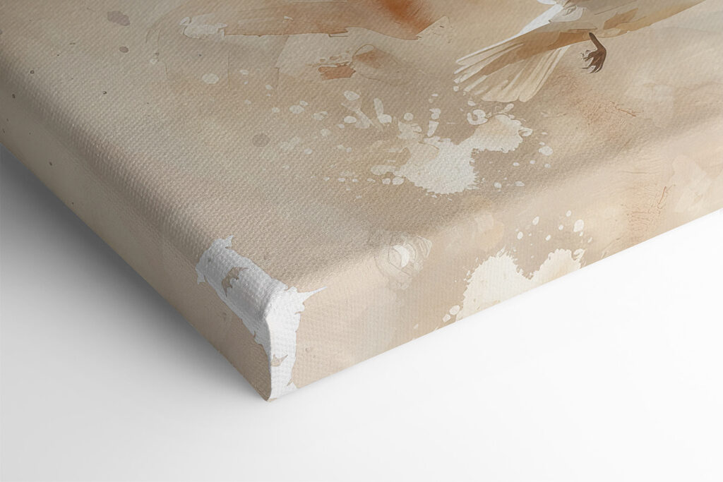 Group of white birds flying