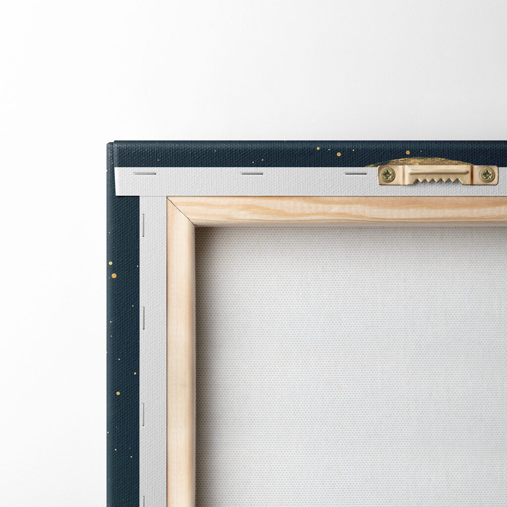 Tree and the moon in the sky Tree and the moon in the sky