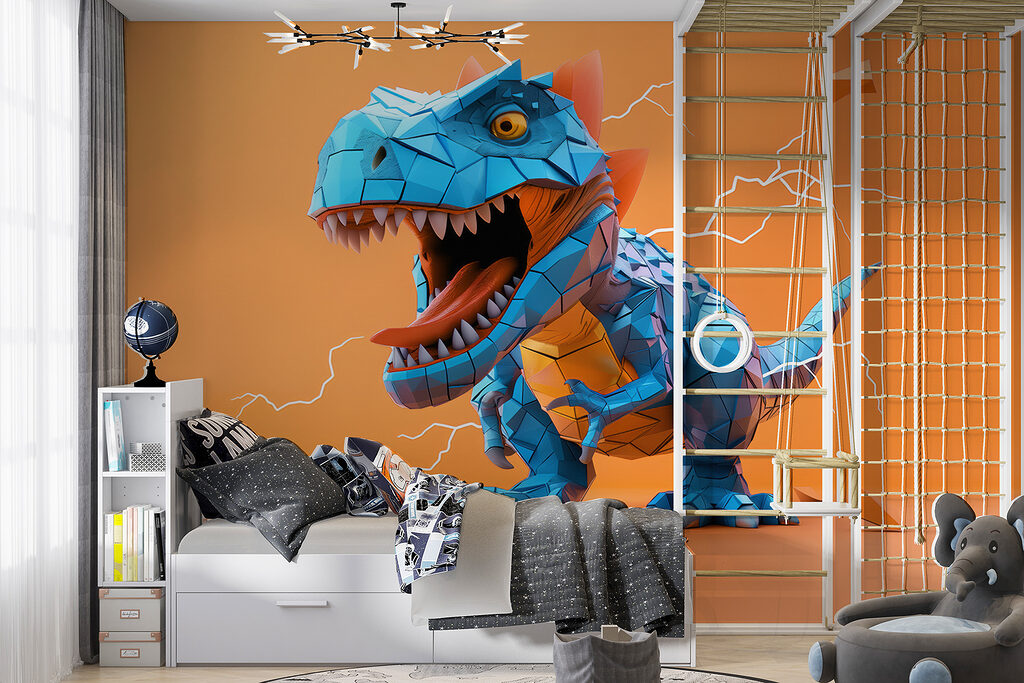 Blue dinosaur with lightning coming out of it Blue dinosaur with lightning coming out of it